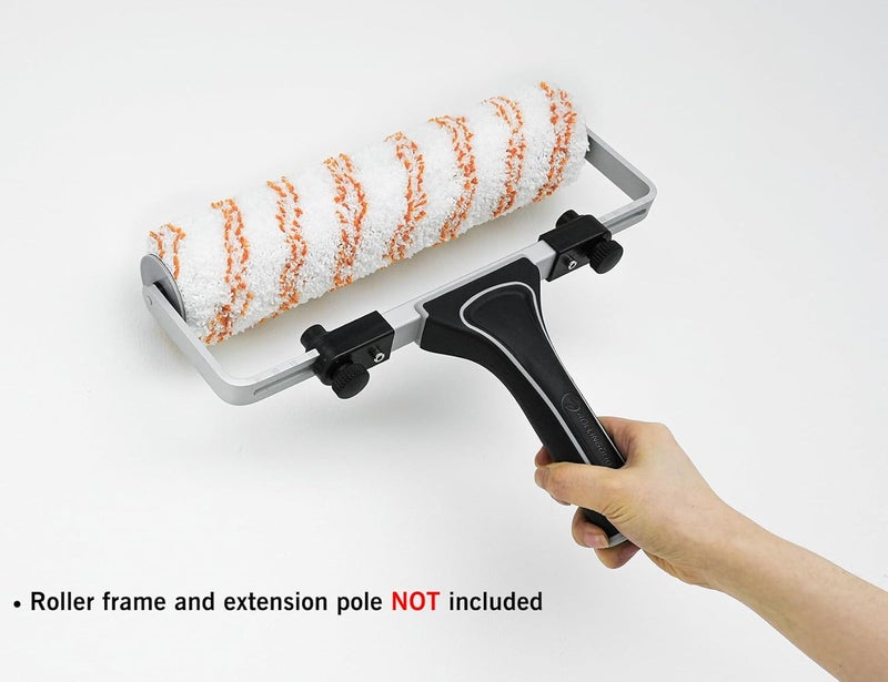 Rolling Dog 12 Inch Paint Roller Sleeves - 1/2" Medium Nap for Professional & DIY Projects, Semi-Smooth to Semi-Rough Walls and Ceilings - Image 3